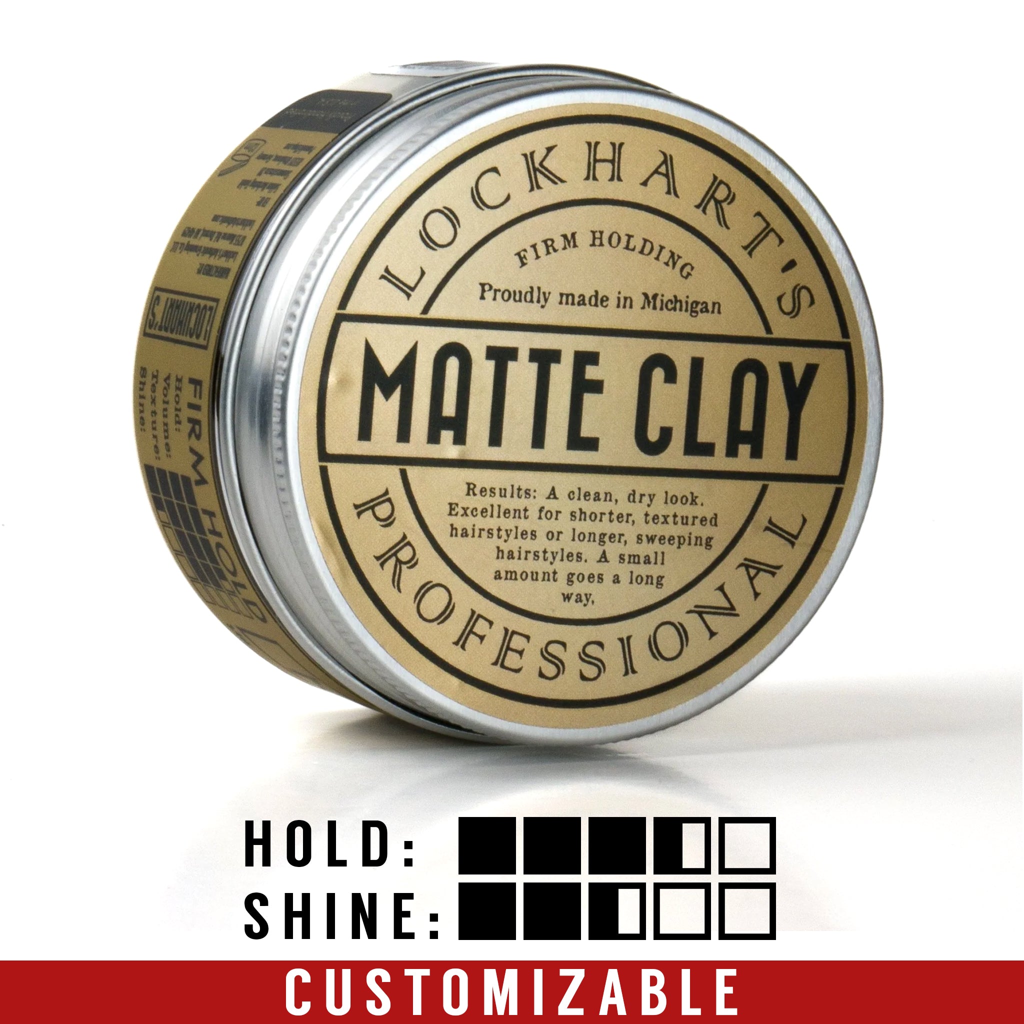 Medium/Firm Hold | Original Wax Based Matte Clay – Lockhart's
