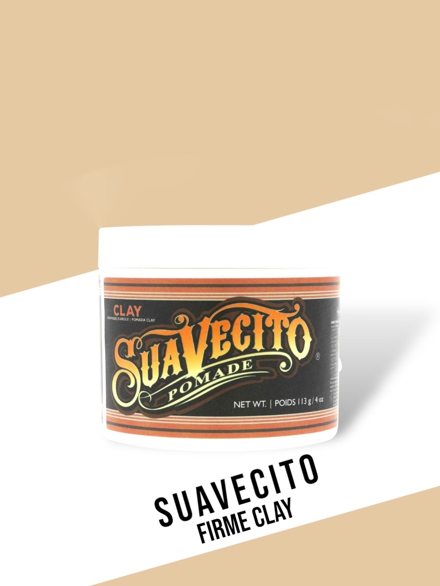Suavecito Firme Clay – Lockhart's Authentic Grooming Company, LLC