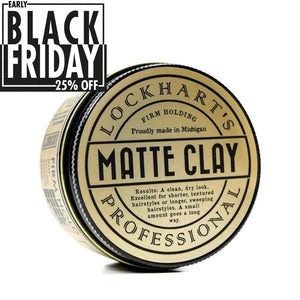 25% off *CLASSIC PACKAGING* Matte Clay - Lockhart's Authentic