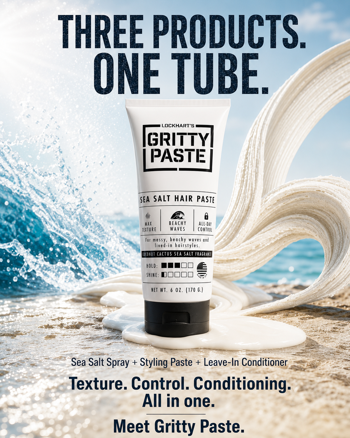 NEW! Gritty Paste - Sea Salt Texture Paste