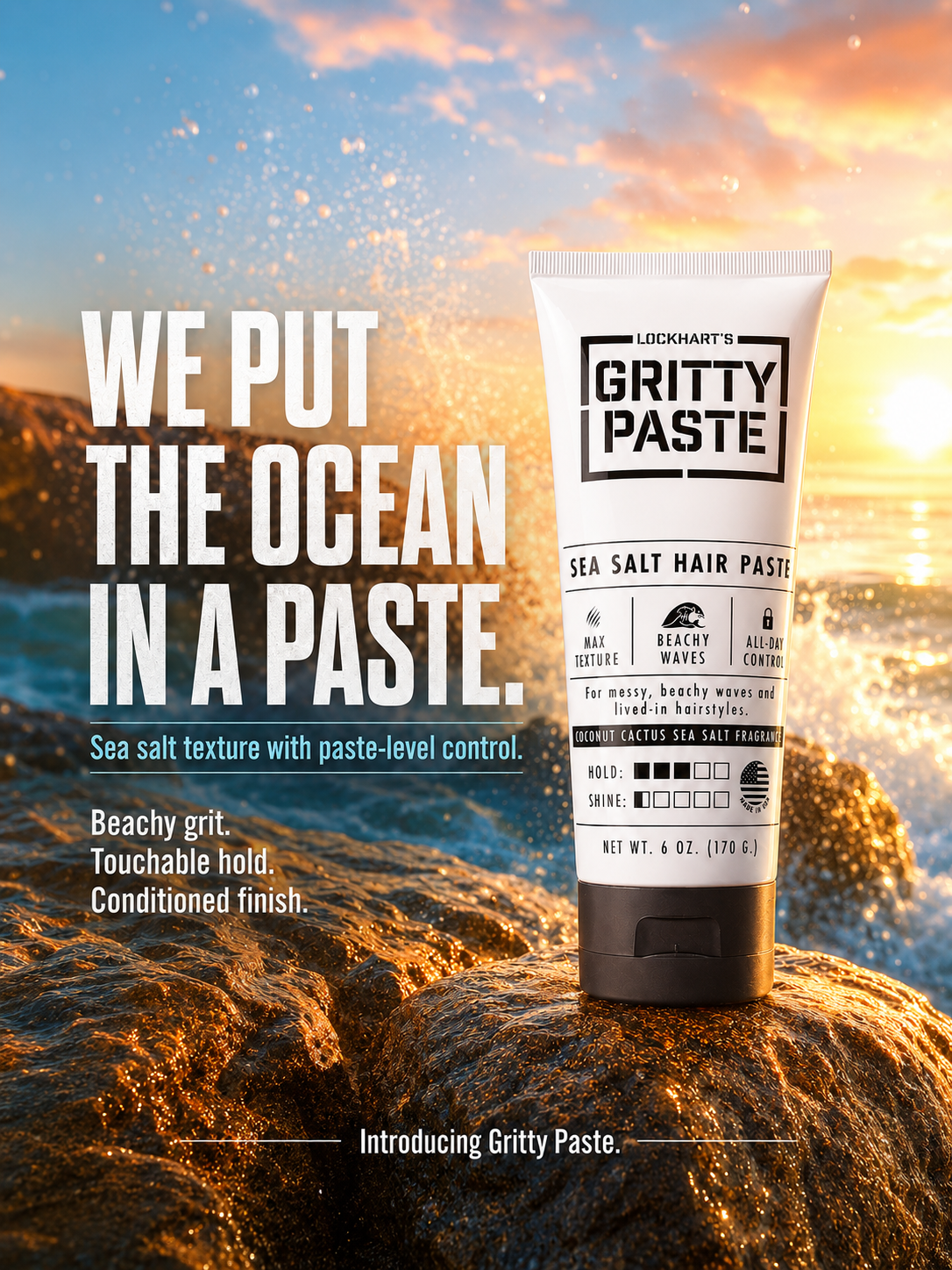 NEW! Gritty Paste - Sea Salt Texture Paste