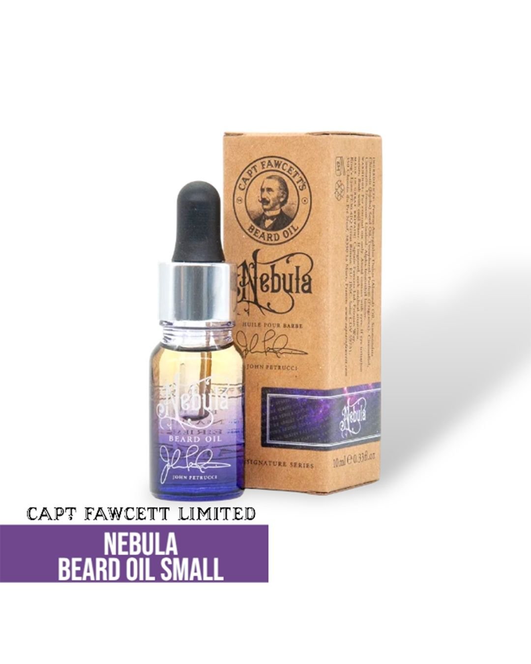 Captain Fawcett Nebula Beard Oil Small - Lockhart's Authentic Grooming Company, LLC