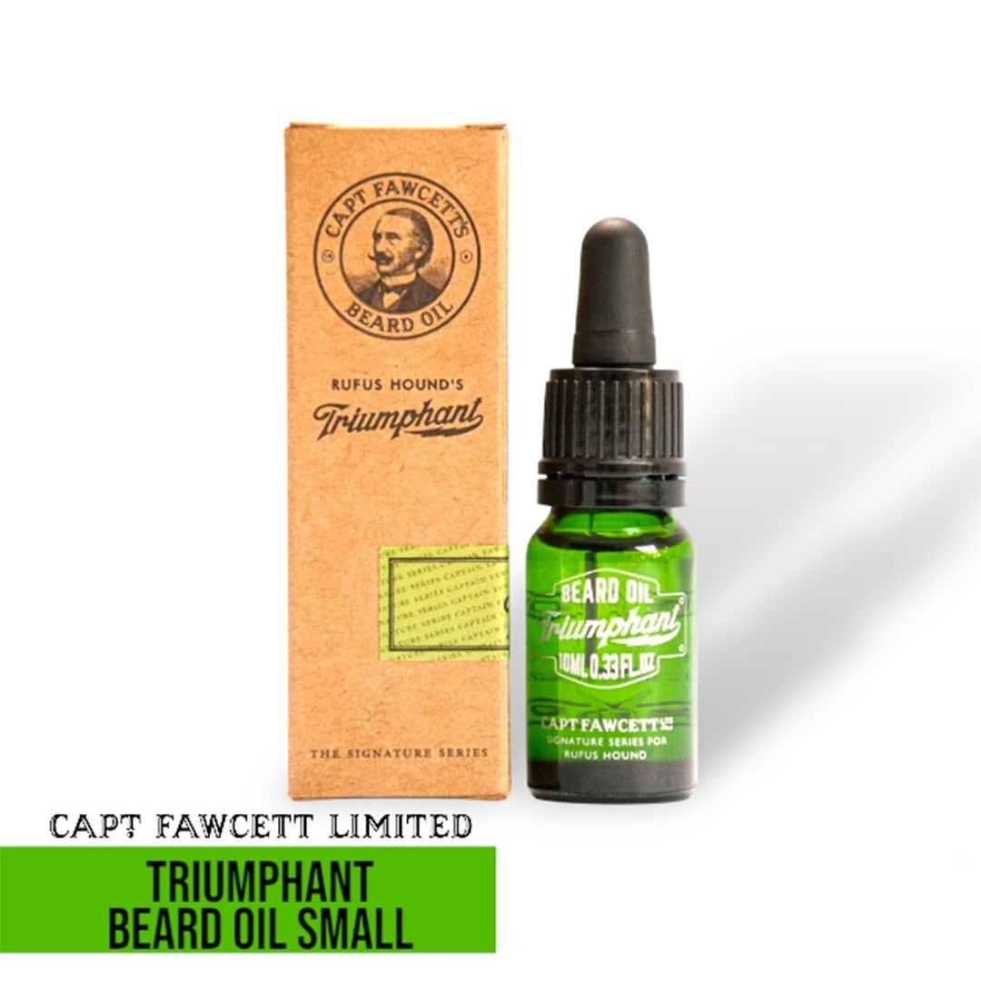 Captain Fawcett Triumphant Beard Oil Small - Lockhart's Authentic Grooming Company, LLC