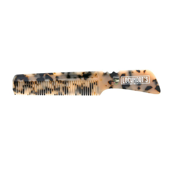 !! DEAL UNLOCKED !! | SAVE 10% | 7.75" Tortoise Shell & Ivory Acetate Lockhart's Comb | Regular Price $9.99 - Lockhart's Authentic