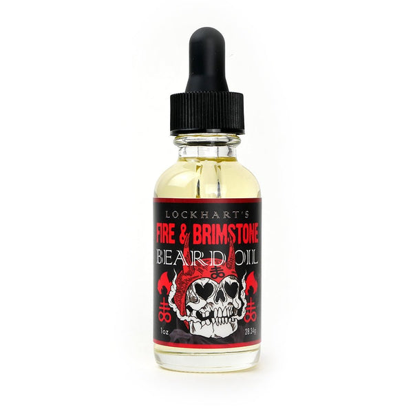 Fire and Brimstone Beard Oil - Lockhart's Authentic