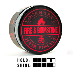 Fire and Brimstone Medium Hold - Lockhart's Authentic Grooming Company, LLC