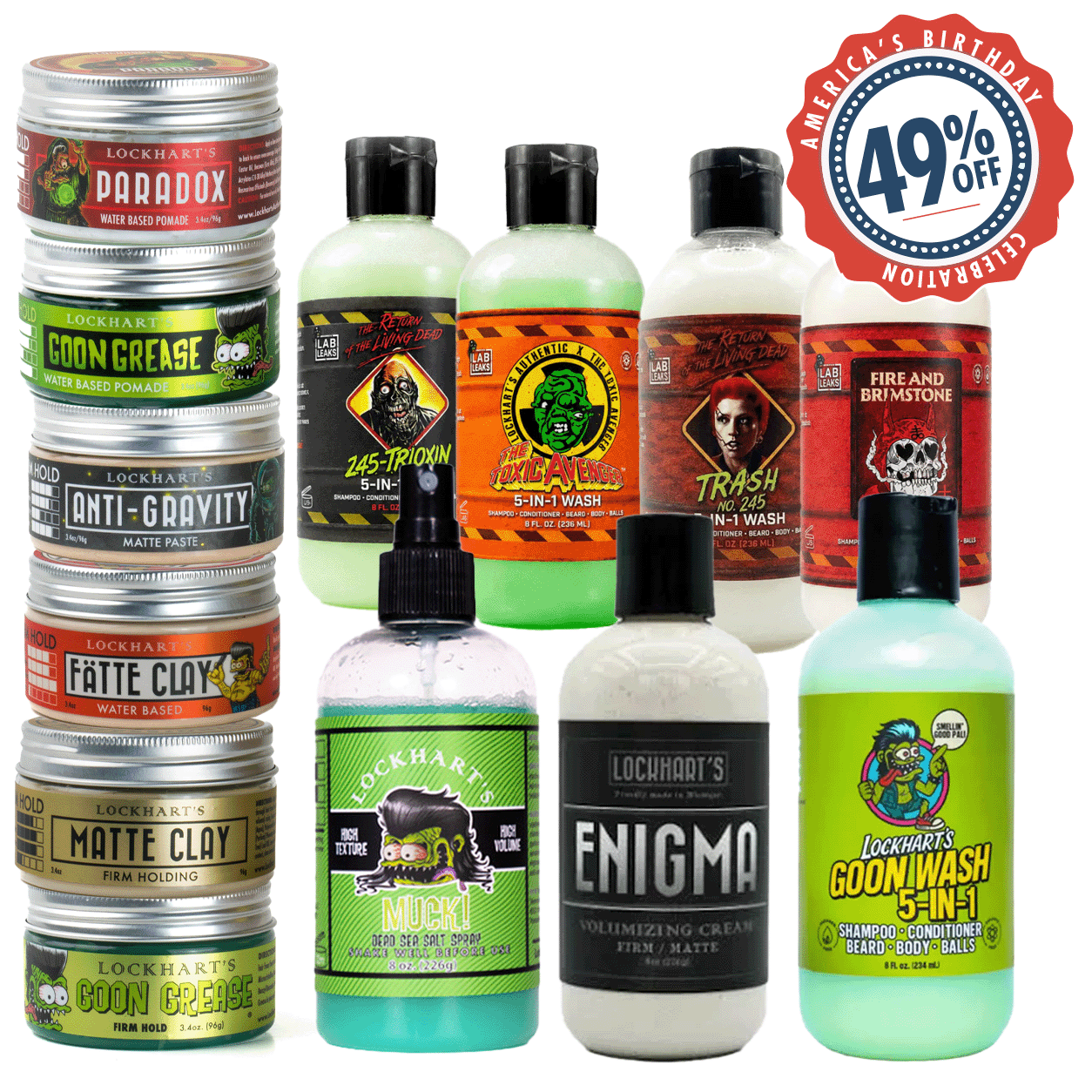 Huge Lockhart's Collection - America's Birthday Deal