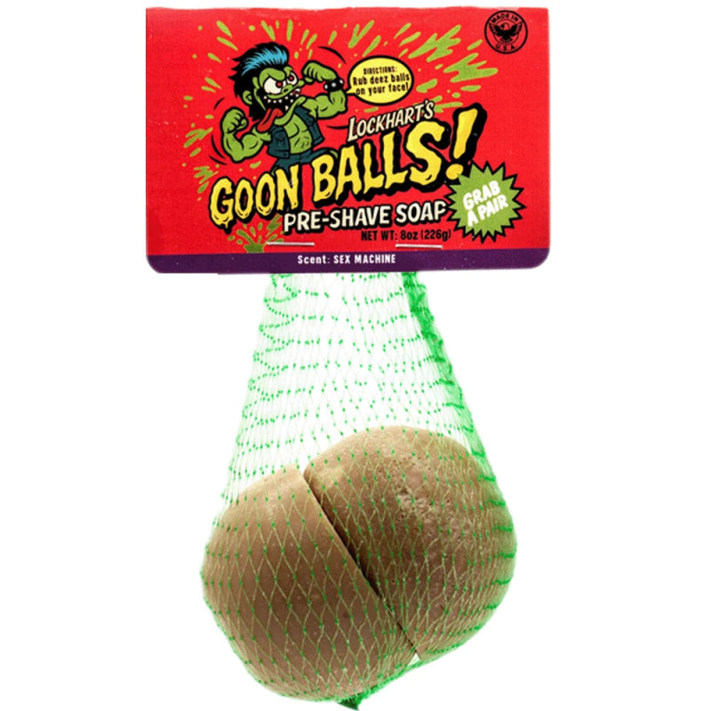 Lockhart's Goon BALLS! Pre-Shave Soap – Lockhart's Authentic Grooming ...