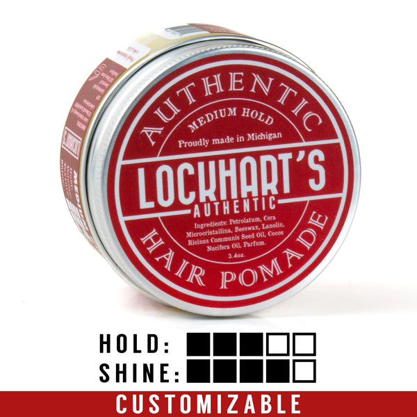 Lockhart's Medium Hold Pomade - Lockhart's Authentic Grooming Company, LLC