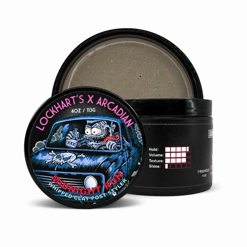 Lockhart’s x Arcadian – Midnight Run Whipped Clay - Lockhart's Authentic Grooming Company, LLC