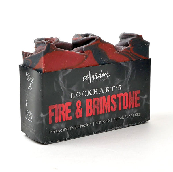 Lockhart's x Cellar Door - Fire and Brimstone Soap - Lockhart's Authentic