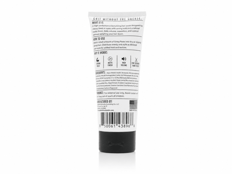 NEW! Gritty Paste - Sea Salt Texture Paste - Lockhart's Authentic Grooming Company, LLC