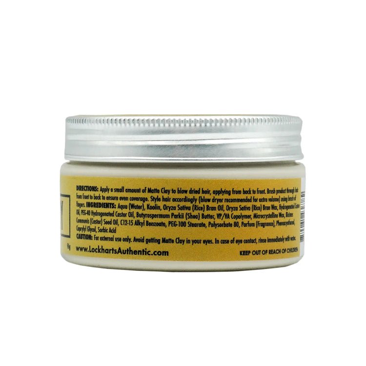 NEW & IMPROVED | Matte Clay - Lockhart's Authentic Grooming Company, LLC