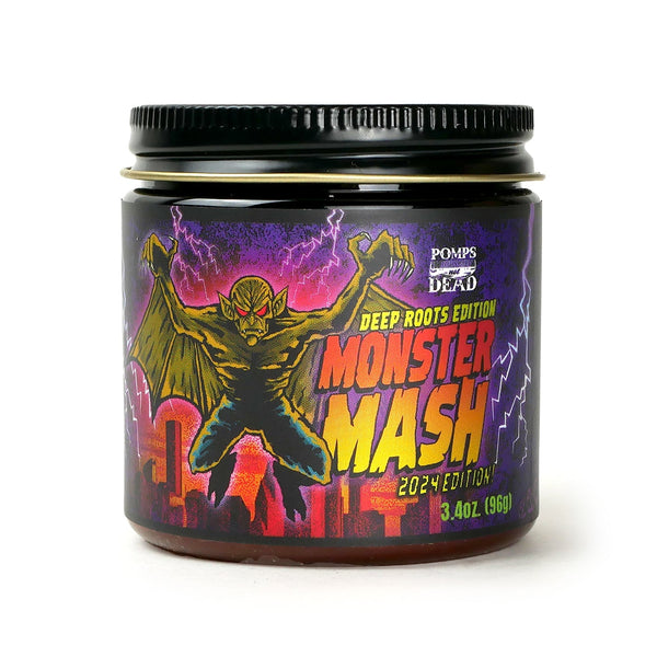 Pomps Not Dead Monster Mash Heavy Hold Oil Based Pomade - 2024 Edition - Lockhart's Authentic