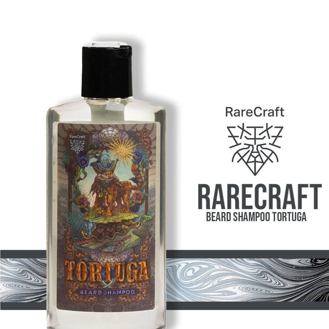 RareCraft Beard Shampoo Tortuga - Lockhart's Authentic Grooming Company, LLC