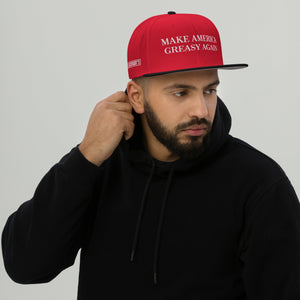 Red/Black Make America Greasy Again Hat - Lockhart's Authentic