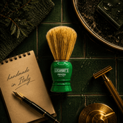 Shave Brush - Custom Made in Italy - Lockhart's Authentic Grooming Company, LLC