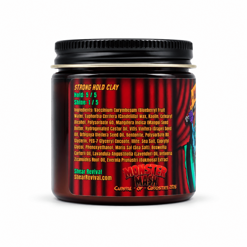 Shear Revival - The Sword Swallower Strong Hold Clay - Lockhart's Authentic Grooming Company, LLC