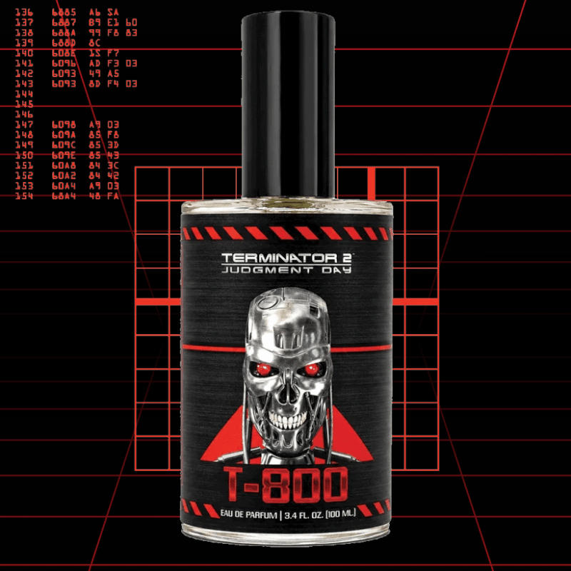 T-800 EDP Fragrance: : Terminator 2 - Lockhart's Authentic Grooming Company, LLC