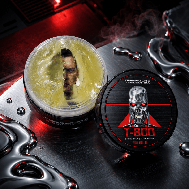 T-800 Hair Pomade: Terminator 2 - Lockhart's Authentic Grooming Company, LLC