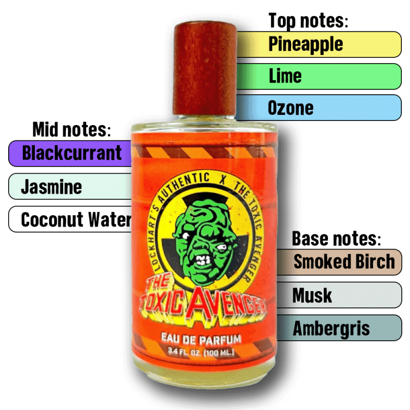 The Toxic Avenger EDP Fragrance - Licensed Troma Scent The Toxic Avenger EDP Fragrance - Licensed Troma Scent