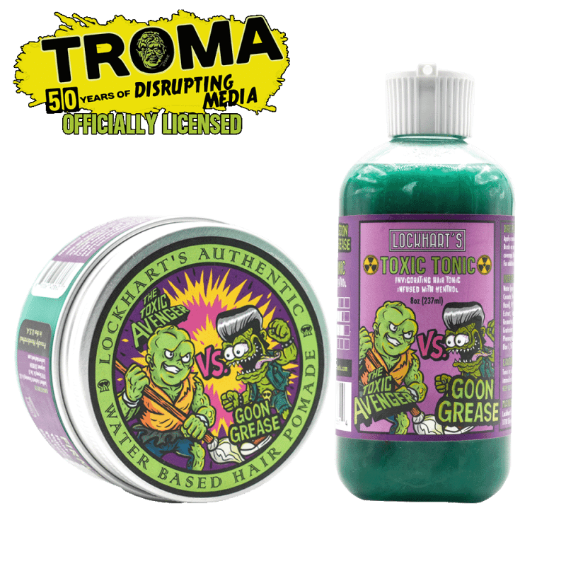 The Toxic Avenger Pomade + Toxic Tonic - Lockhart's Authentic Grooming Company, LLC