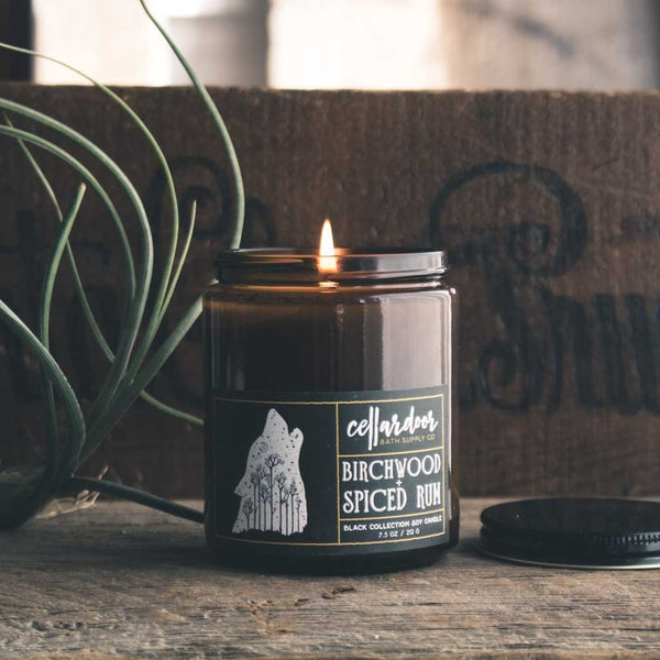 Cellar Door - Birchwood and Spiced Rum Soy Candle