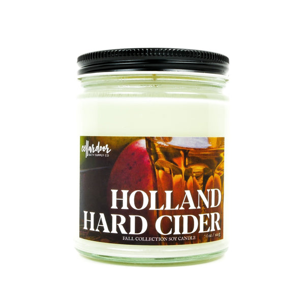 Cellar Door - Holland Hard Cider Soy Candle - Lockhart's Authentic