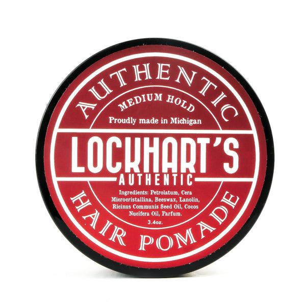 *CLASSIC PACKAGING* Lockhart's Medium Hold Pomade - Lockhart's Authentic