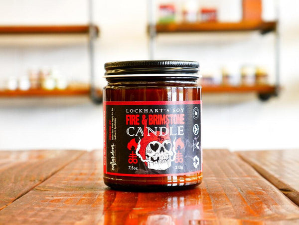 Lockhart's x Cellar Door - Fire and Brimstone Soy Candle