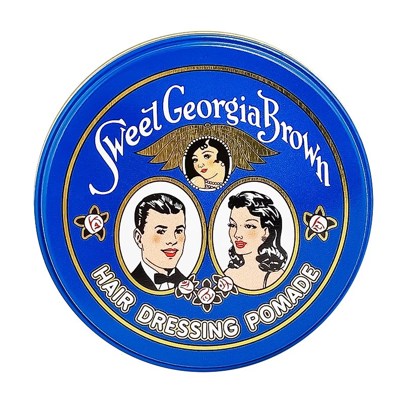 Sweet Georgia Brown Blue Pomade - Strong Hold Sweet Georgia Brown Blue Pomade - Strong Hold