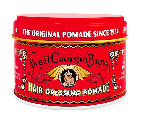 NEW! Sweet Georgia Brown Red (Medium Hold) Pomade - WHOLESALE CASE OF 12 x 4 oz - Lockhart's Authentic